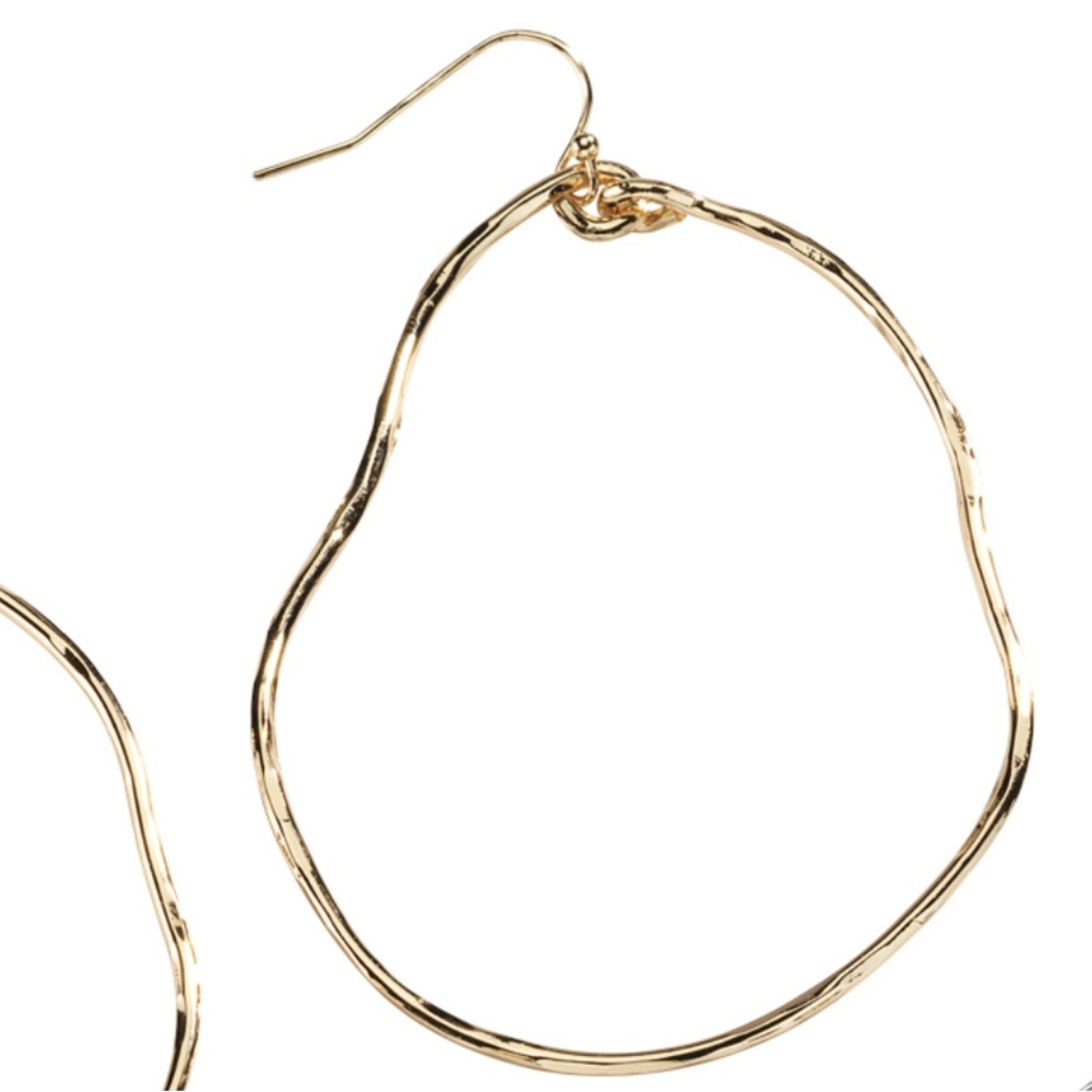 NWT MOCHI GOLD OR SILVER LIGHTWEIGHT EVERY DAY WAER STATEMENT EARRINGS - Picture 3 of 16